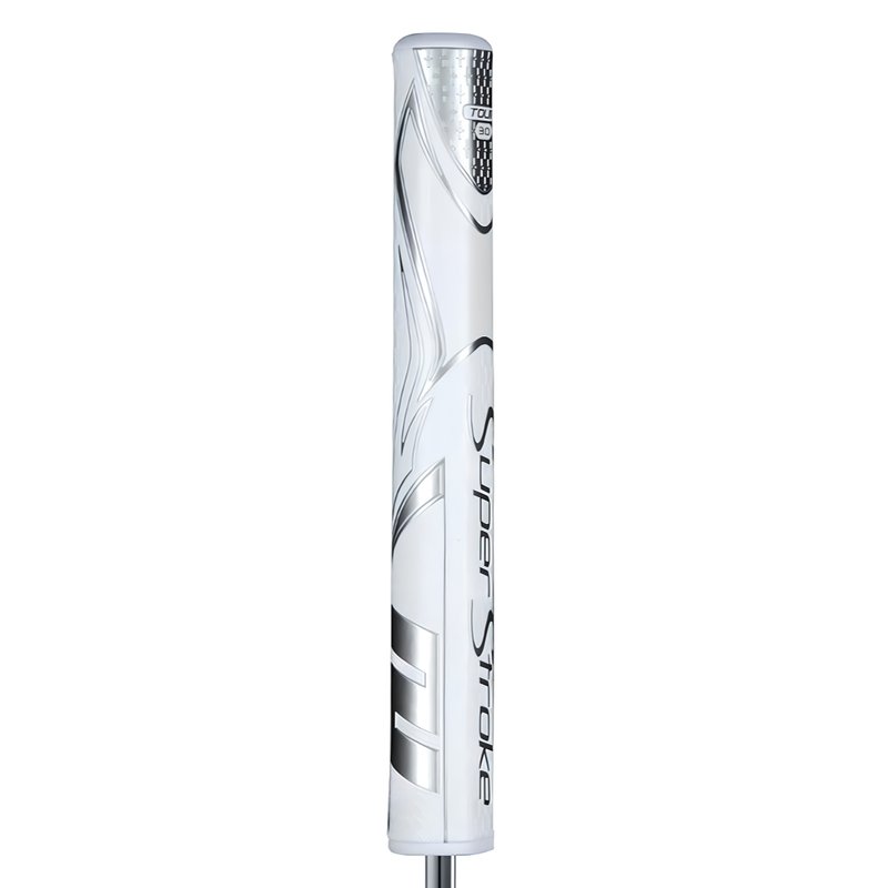 SuperStroke Zenergy Tour 3.0 putter grip, biało/srebrny