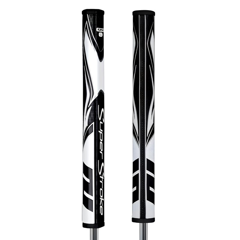 SuperStroke Zenergy Flatso 1.0 putter grip, czarno/biały
