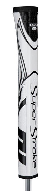 SuperStroke Zenergy Pistol GT 2.0 putter grip, biało/czarny