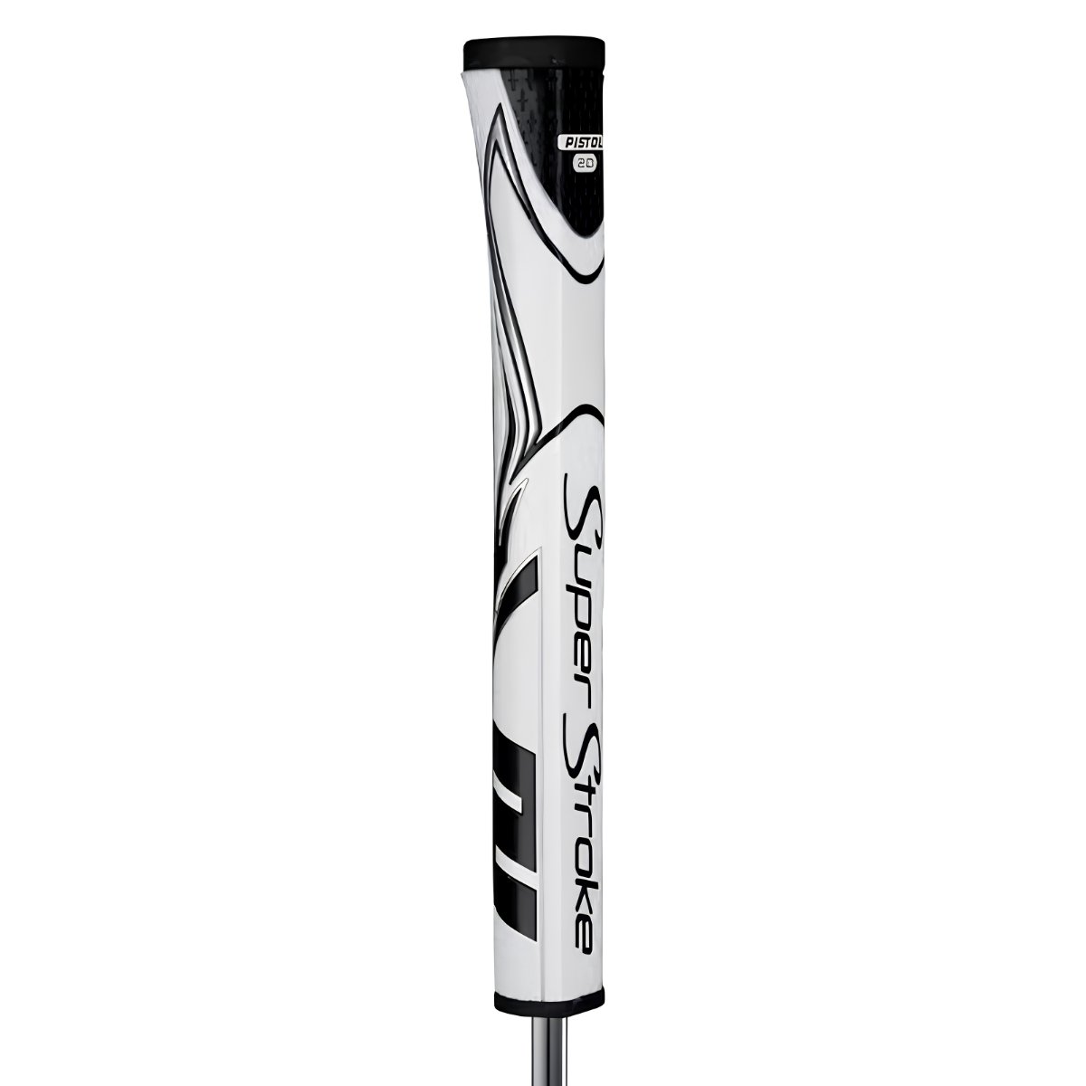 SuperStroke Zenergy Pistol GT 2.0 putter grip, biało/czarny