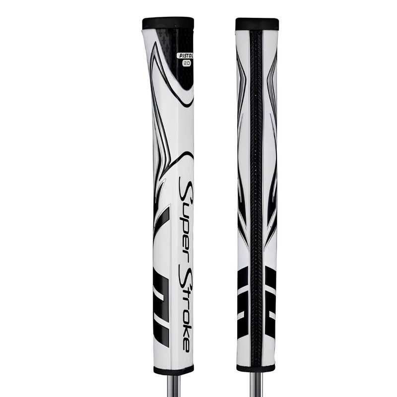 SuperStroke Zenergy Pistol GT 2.0 putter grip, biało/czarny