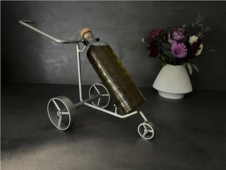 JuCad miniature trolley uchwyt na butelkę wina