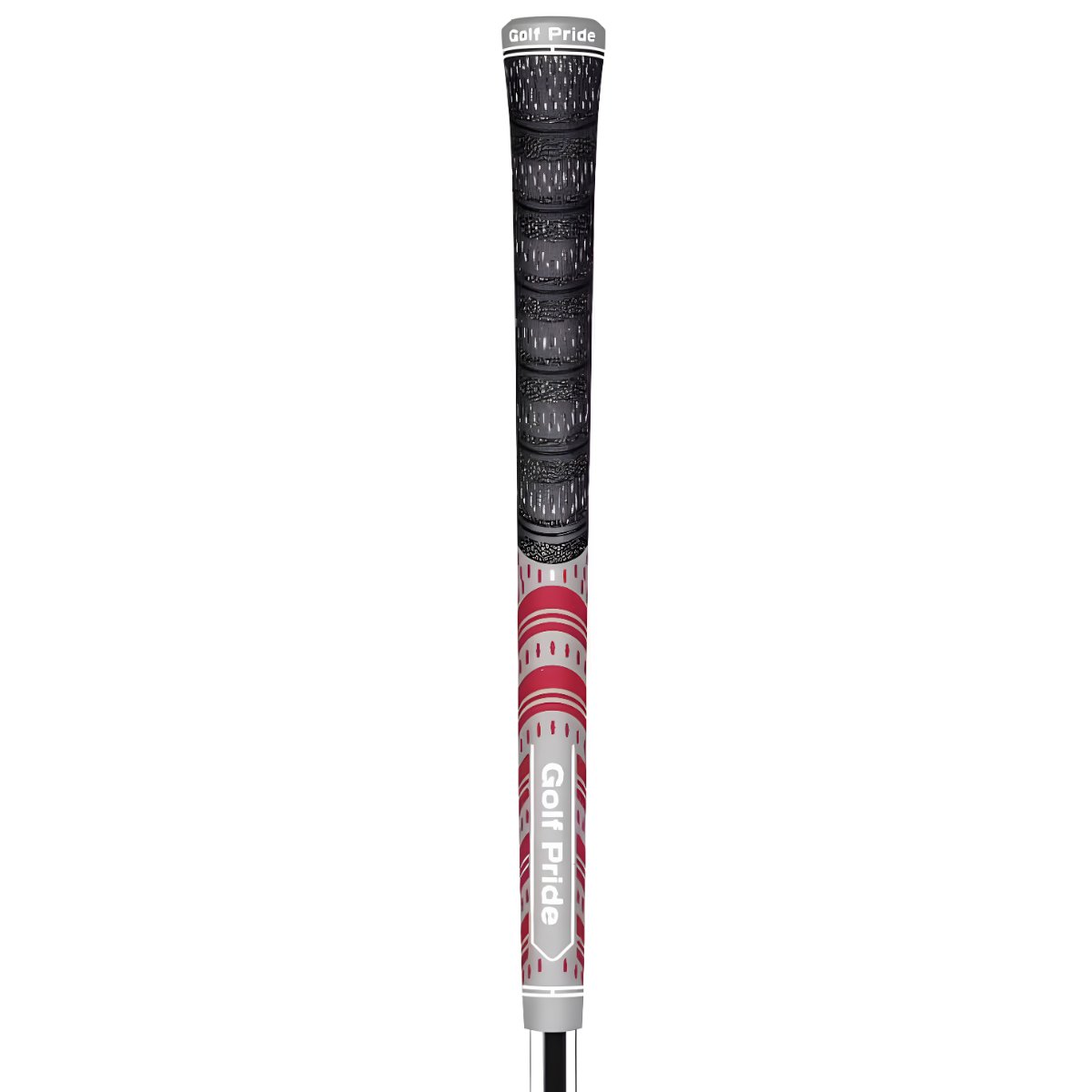 Golf Pride MCC Teams grip (.60 RND), MIDSIZE, szary/czerwony