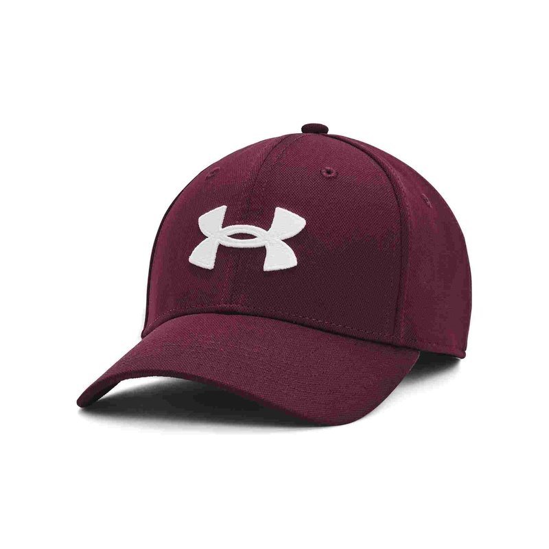 Under Armour Blitzing męska czapka z daszkiem, bordowa