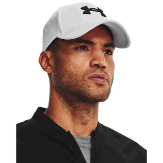 Under Armour Blitzing męska czapka z daszkiem, biała