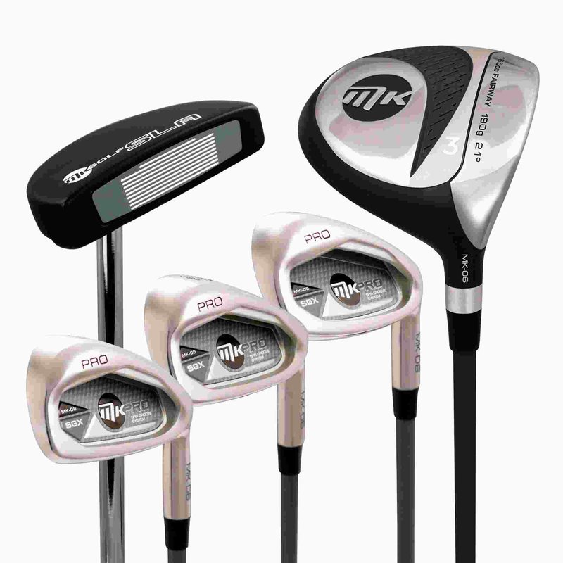 MKids Pro Half (165cm) golfowy zestaw juniorski, szary
