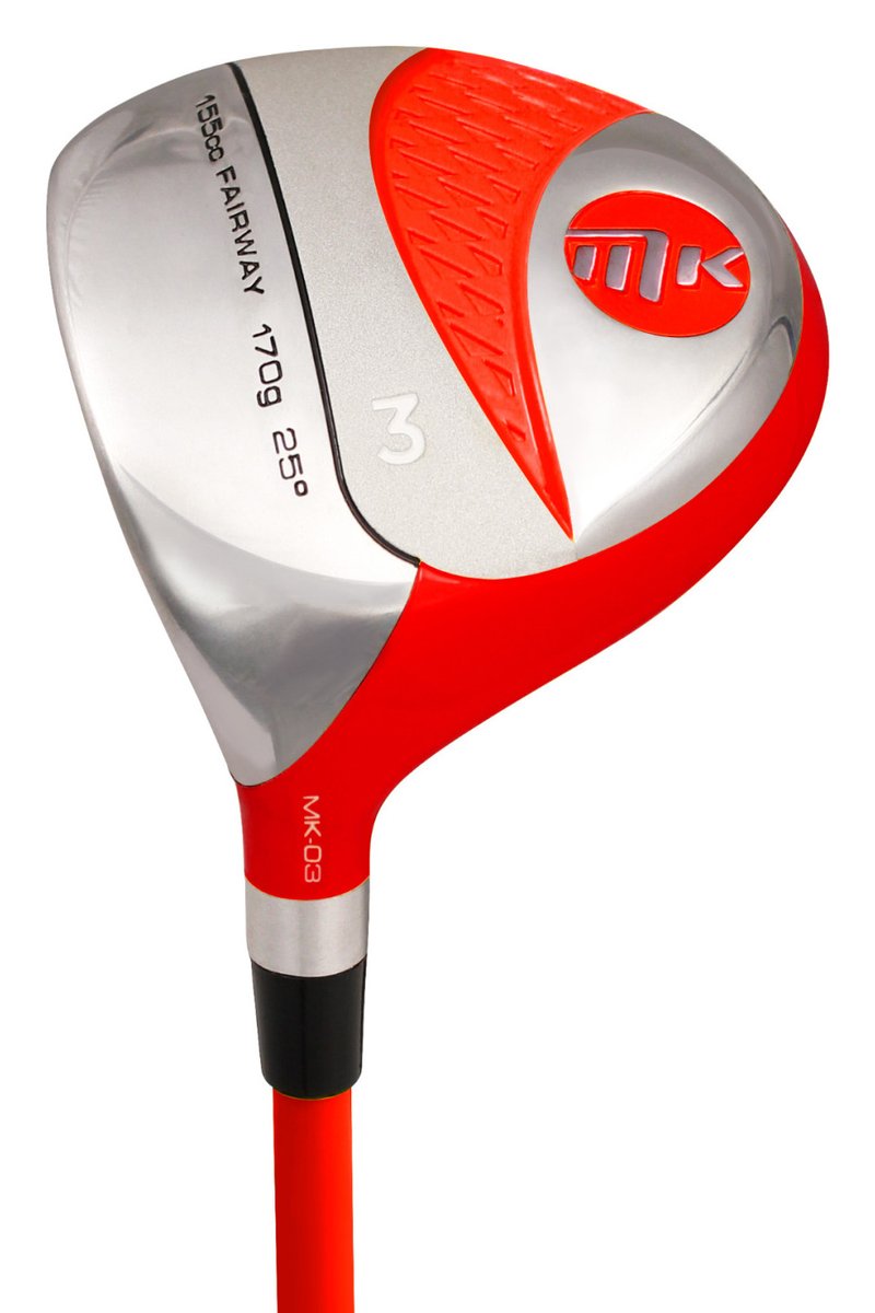 MKids Lite Junior Fairway wood (25°) 53" Red (135cm/7-9Y) juniorskie drewno