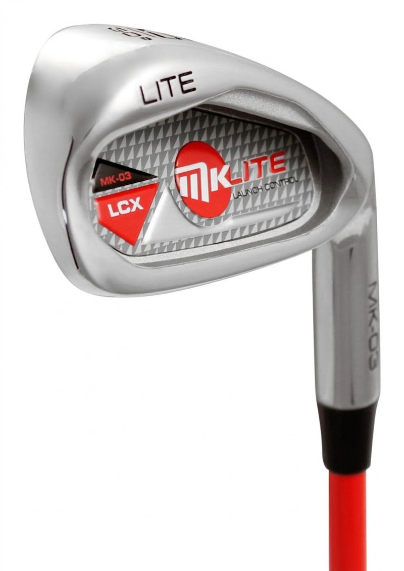 MKids Lite Junior Red 53" (135cm/7-9Y) juniorskie żelaza