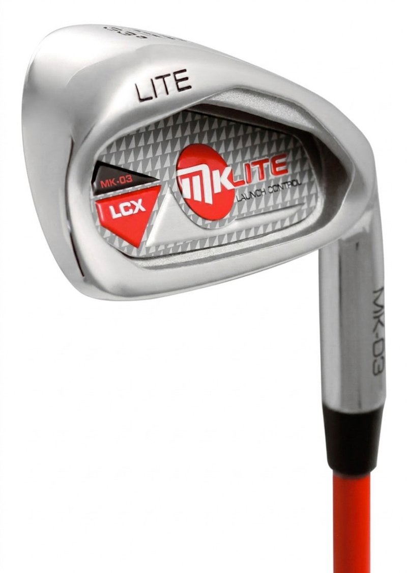 MKids Lite Junior Red 53" (135cm/7-9Y) juniorskie żelaza