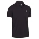 Callaway Tournament Chest Logo męskie polo, czarne
