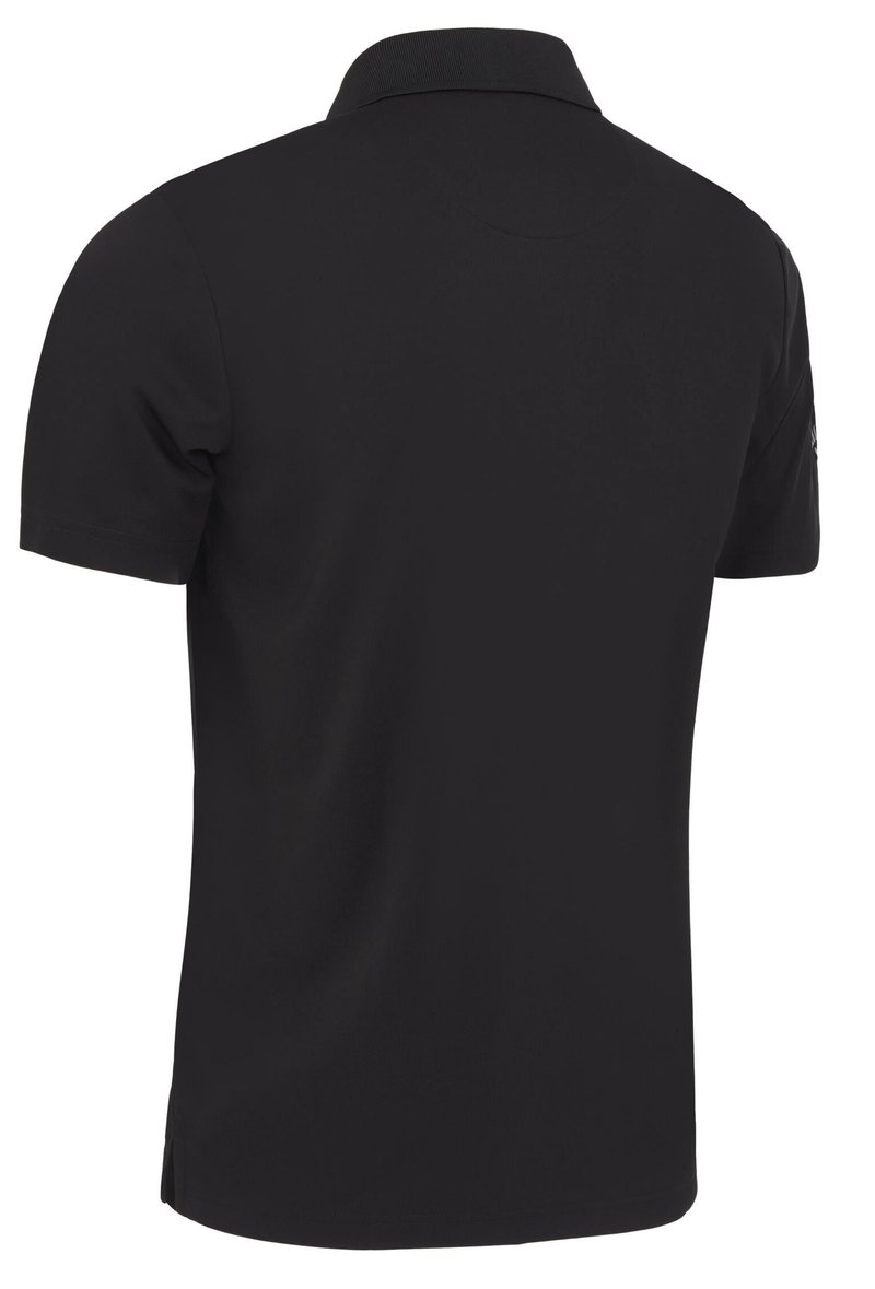 Callaway Tournament Chest Logo męskie polo, czarne