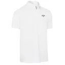 Callaway Tournament Chest Logo męskie polo, białe