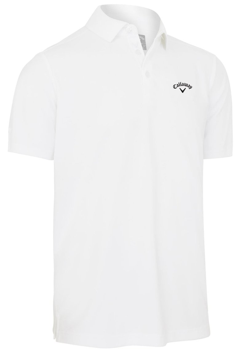 Callaway Tournament Chest Logo męskie polo, białe
