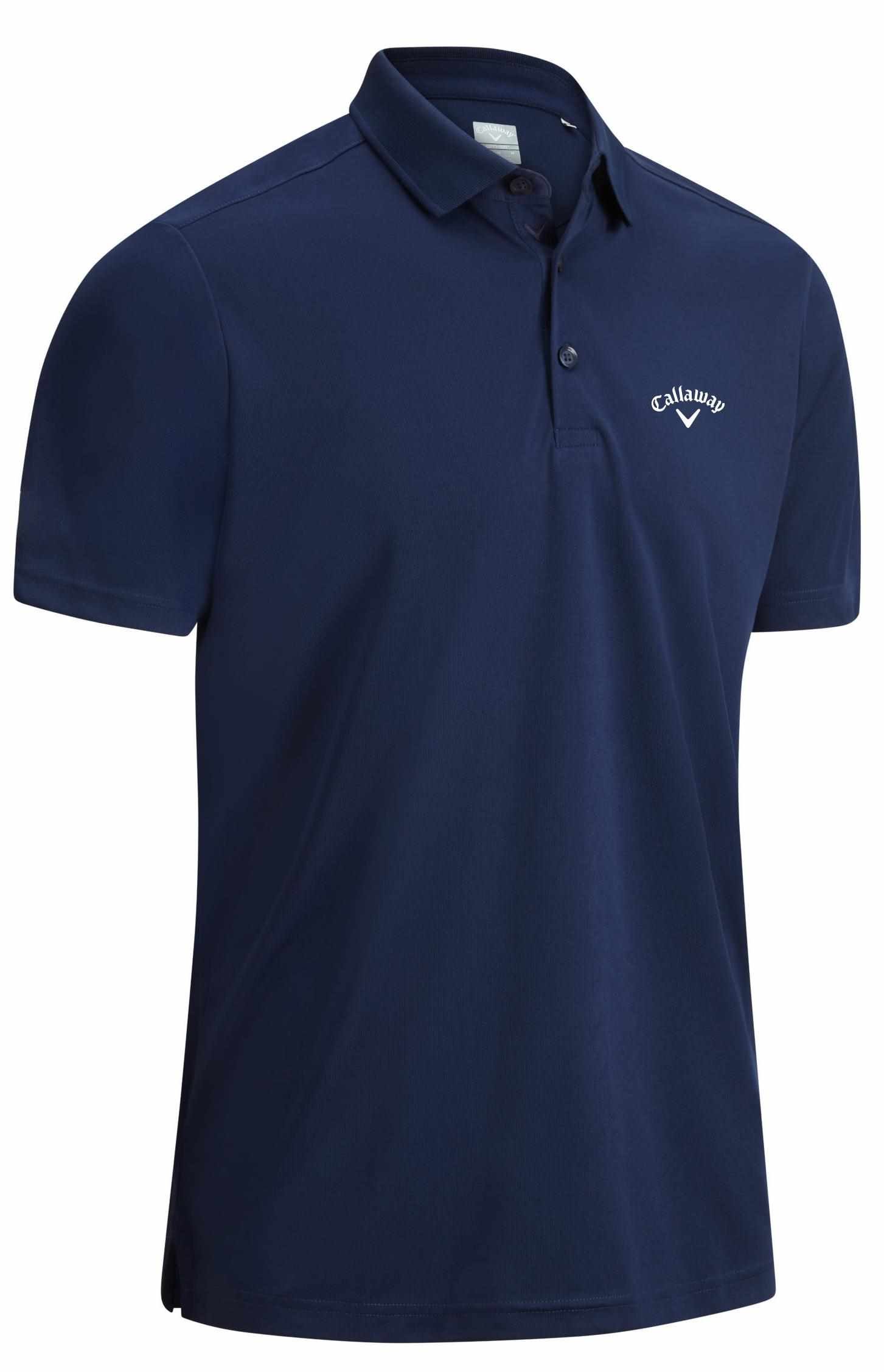 Callaway Tournament Chest Logo męskie polo, granatowe