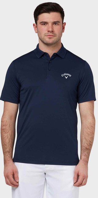 Callaway Tournament Chest Logo męskie polo, granatowe
