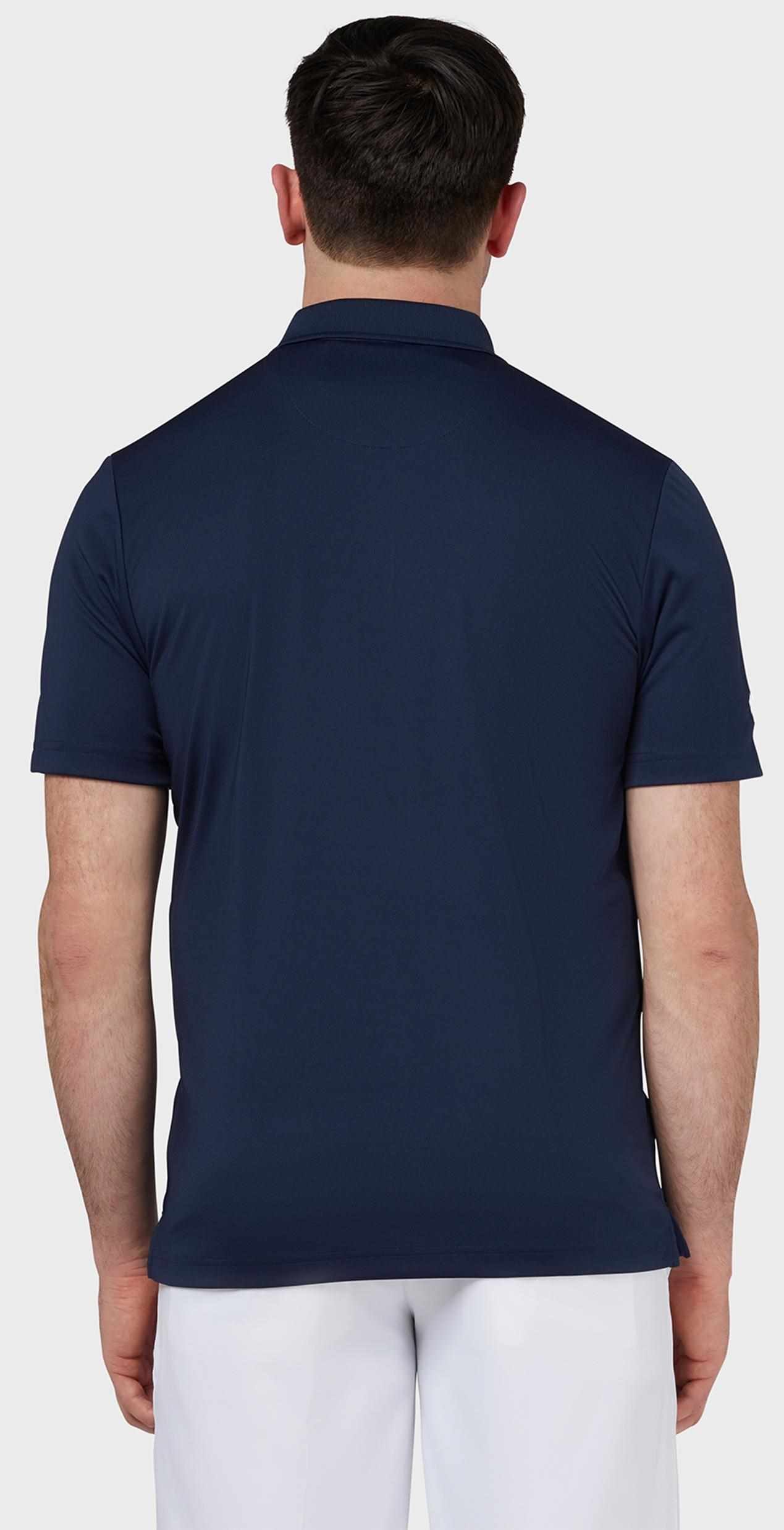 Callaway Tournament Chest Logo męskie polo, granatowe