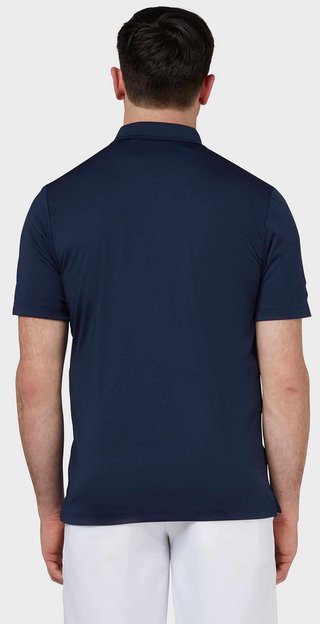 Callaway Tournament Chest Logo męskie polo, granatowe
