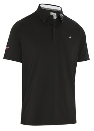 Callaway Chev Odyssey męskie polo, czarne