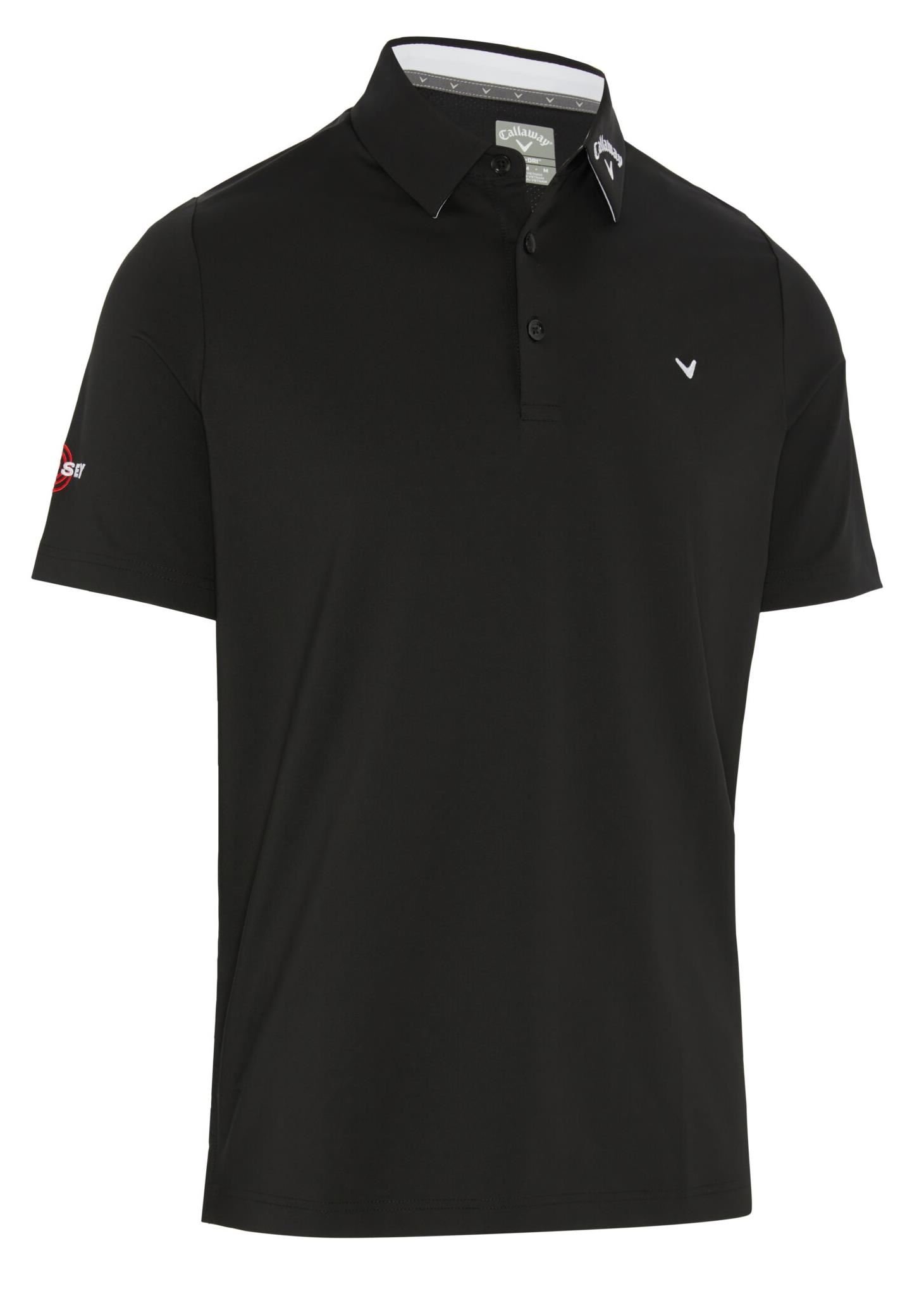 Callaway Chev Odyssey męskie polo, czarne