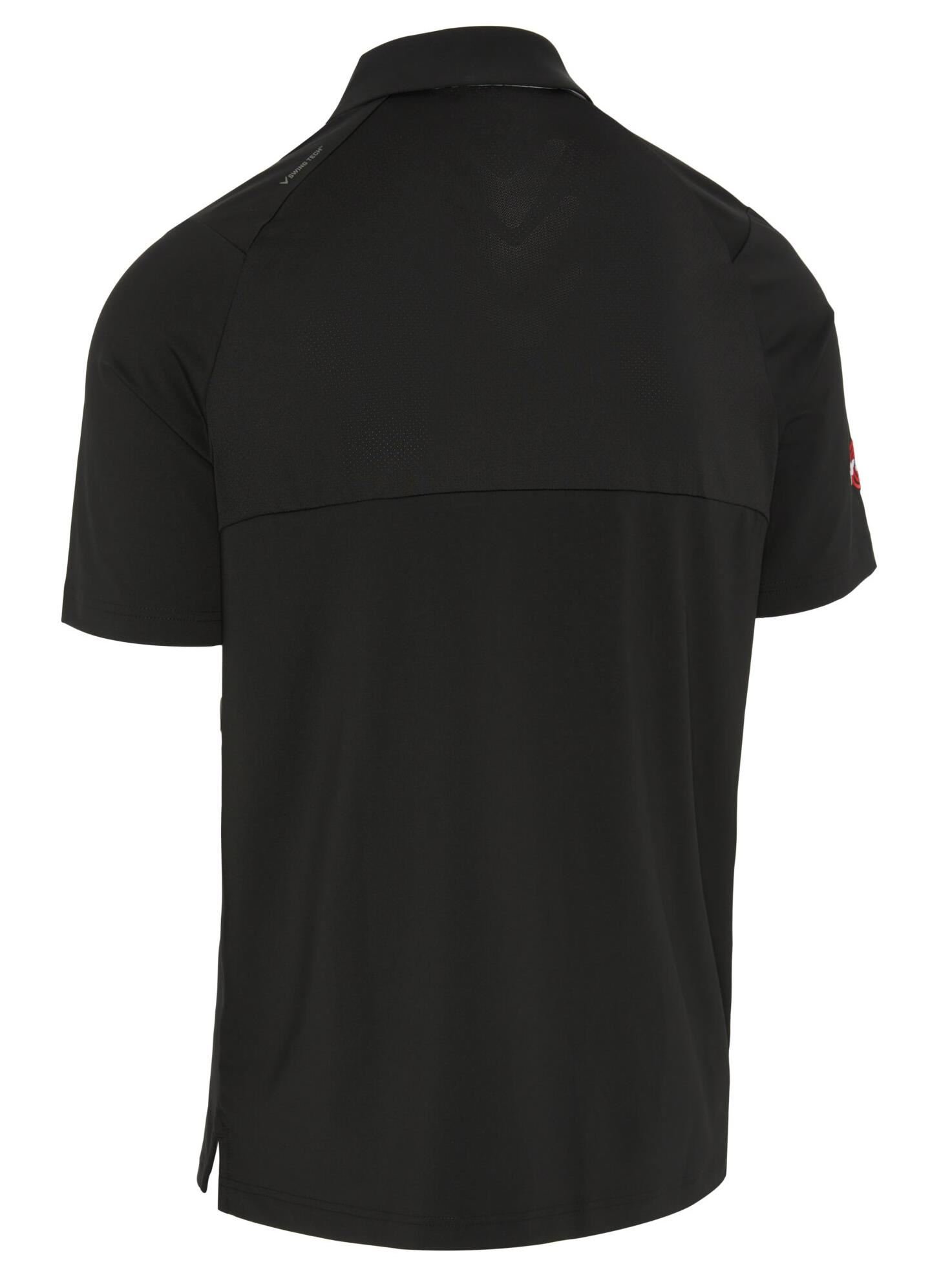Callaway Chev Odyssey męskie polo, czarne