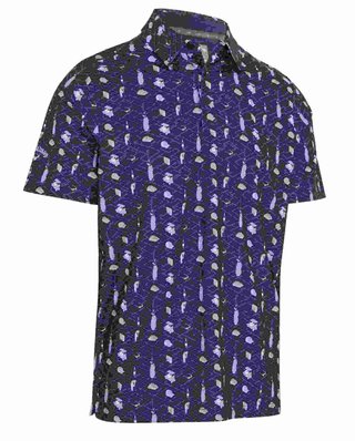 Callaway All Over Go męskie polo, granatowe