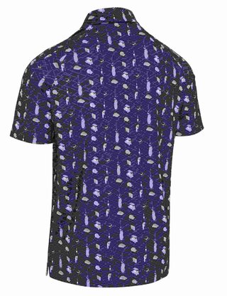 Callaway All Over Go męskie polo, granatowe