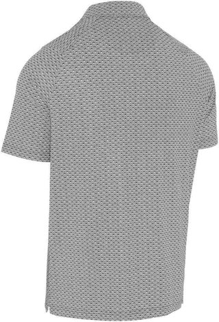 Callaway Tee Allover Print męskie polo, czarne