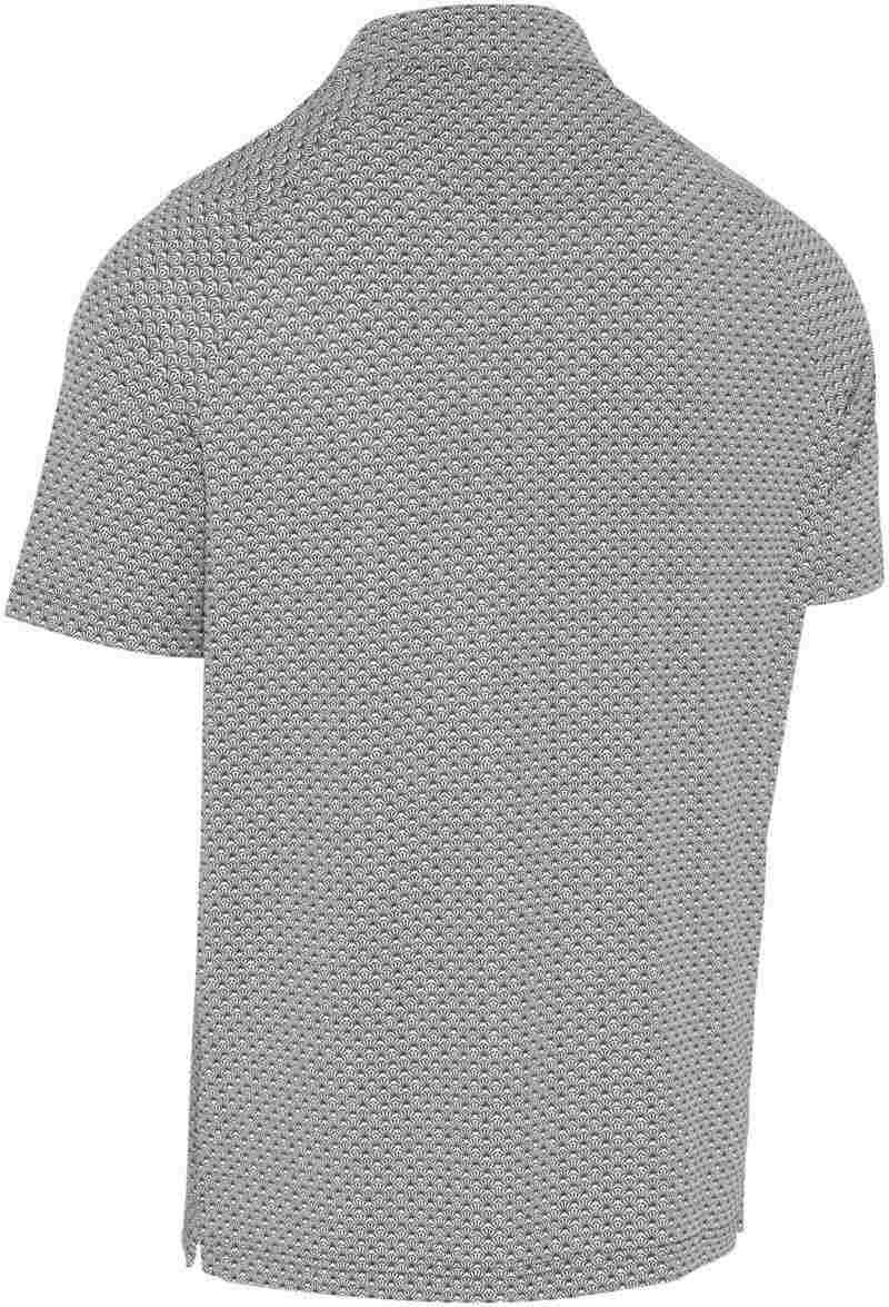 Callaway Tee Allover Print męskie polo, czarne