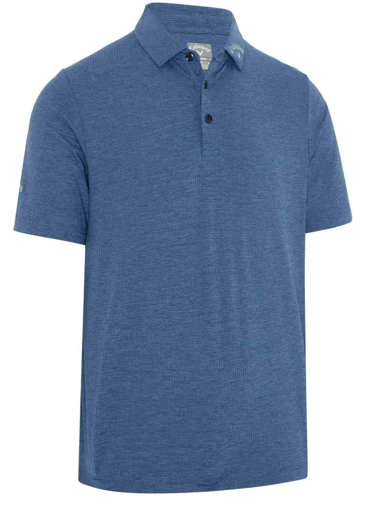 Callaway Ventilated Classic Jacquard męskie polo, granatowe