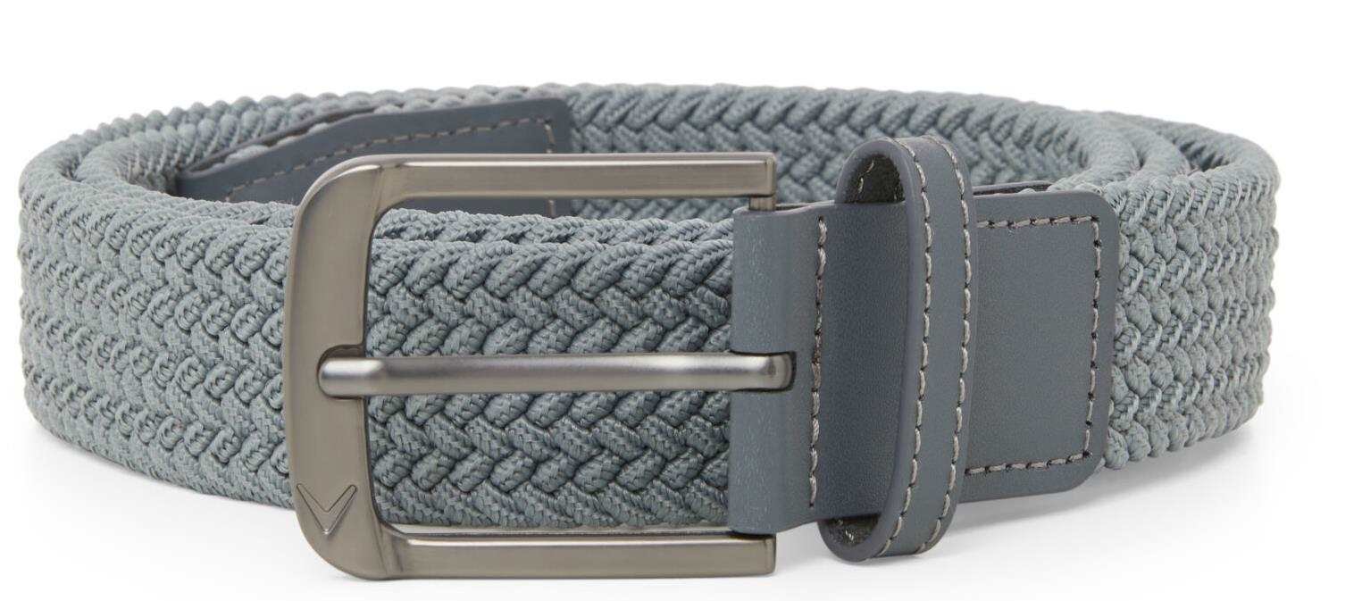 Callaway Braided Stretch pasek męski, szary