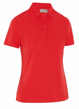 Callaway Tournament damskie polo, czerwony