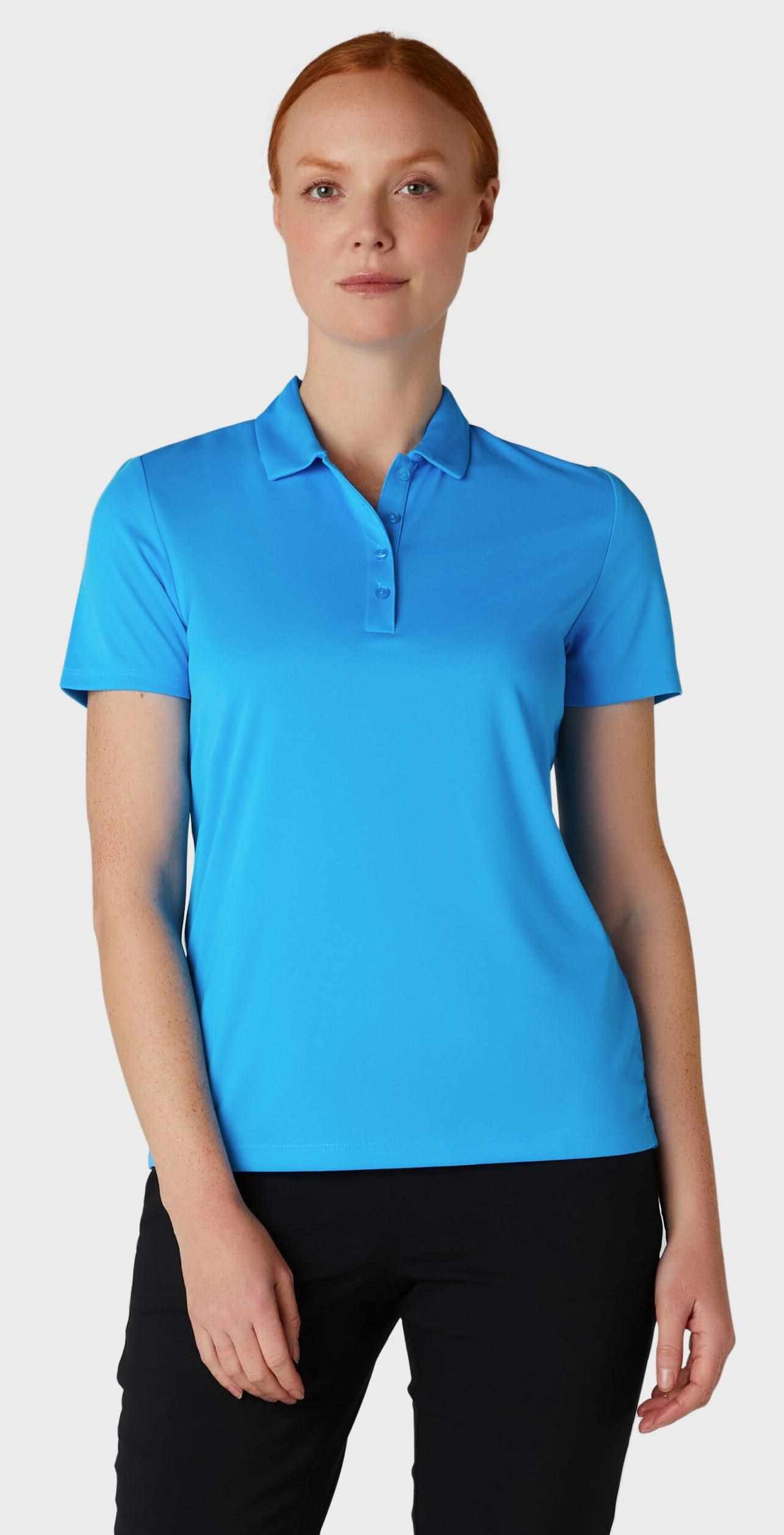 Callaway Tournament damskie polo, niebieskie