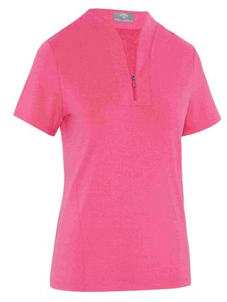 Callaway Tonal Heather damskie polo, różowe