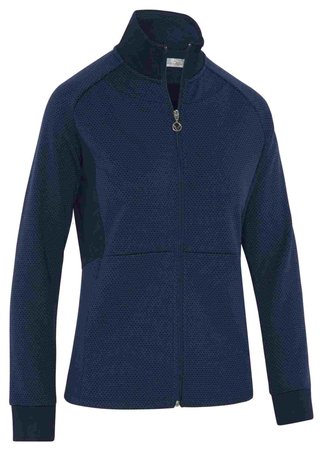 Callaway Full Zip Hexagon damska kurtka, granatowa