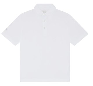 Callaway Unisex Solid juniorskie polo, białe