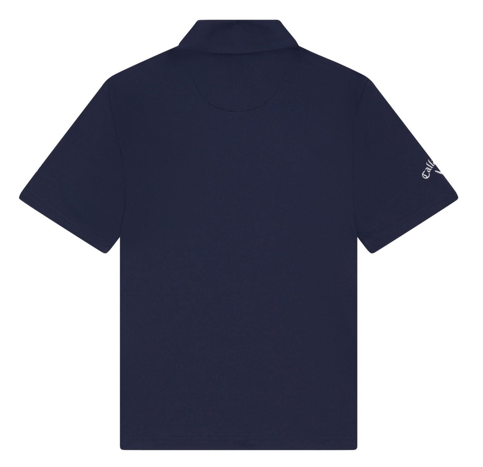 Callaway Unisex Solid juniorskie polo, granatowe