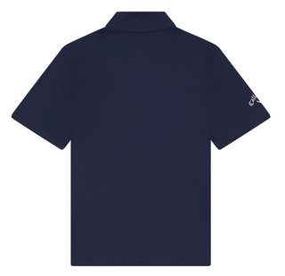 Callaway Unisex Solid juniorskie polo, granatowe