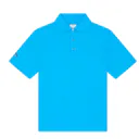 Callaway Unisex Solid juniorskie polo, niebieskie