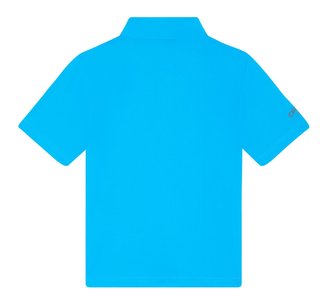 Callaway Unisex Solid juniorskie polo, niebieskie