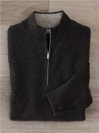 Callaway Premium Cashmere męski sweter, flannel heather