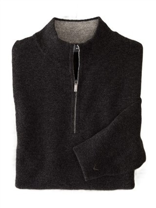 Callaway Premium Cashmere męski sweter, flannel heather