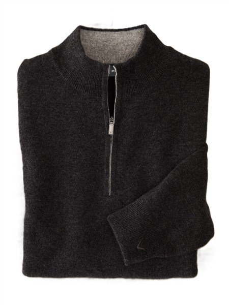 Callaway Premium Cashmere męski sweter, flannel heather