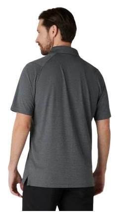 Callaway Premium Jacquard męskie polo, caviar