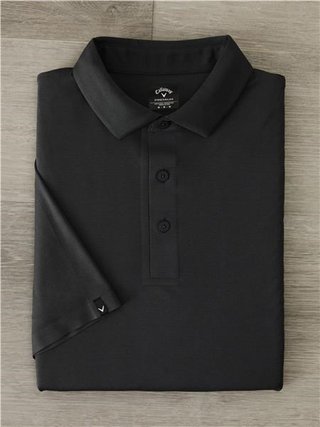 Callaway Premium Jacquard męskie polo, caviar