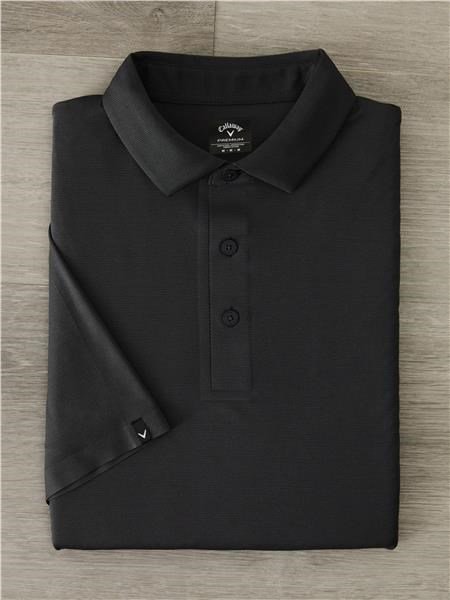Callaway Premium Jacquard męskie polo, caviar