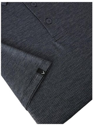 Callaway Premium Fine Line męskie polo, ebony heather