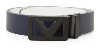 Callaway Reversible pasek męski, granatowo/biały
