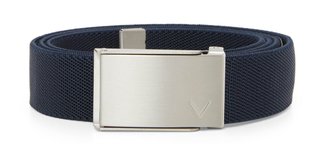 Callaway Stretch Solid Webbed damski pasek, granatowy