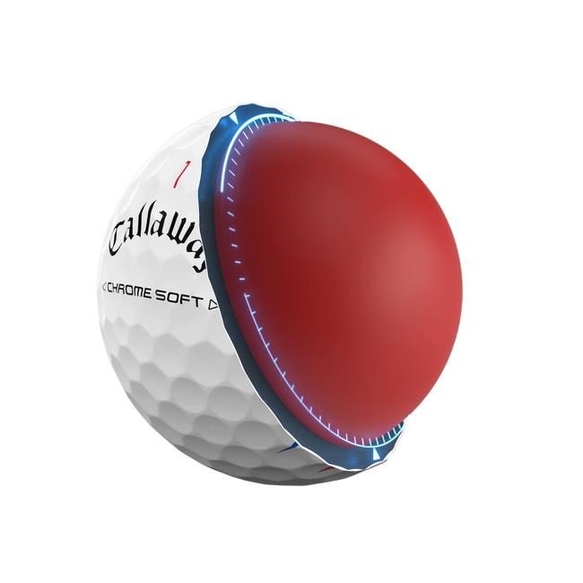 Callaway Chrome Soft Triple Track piłki golfowe, 48szt.
