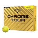 Callaway Chrome Tour piłki golfowe, żółte